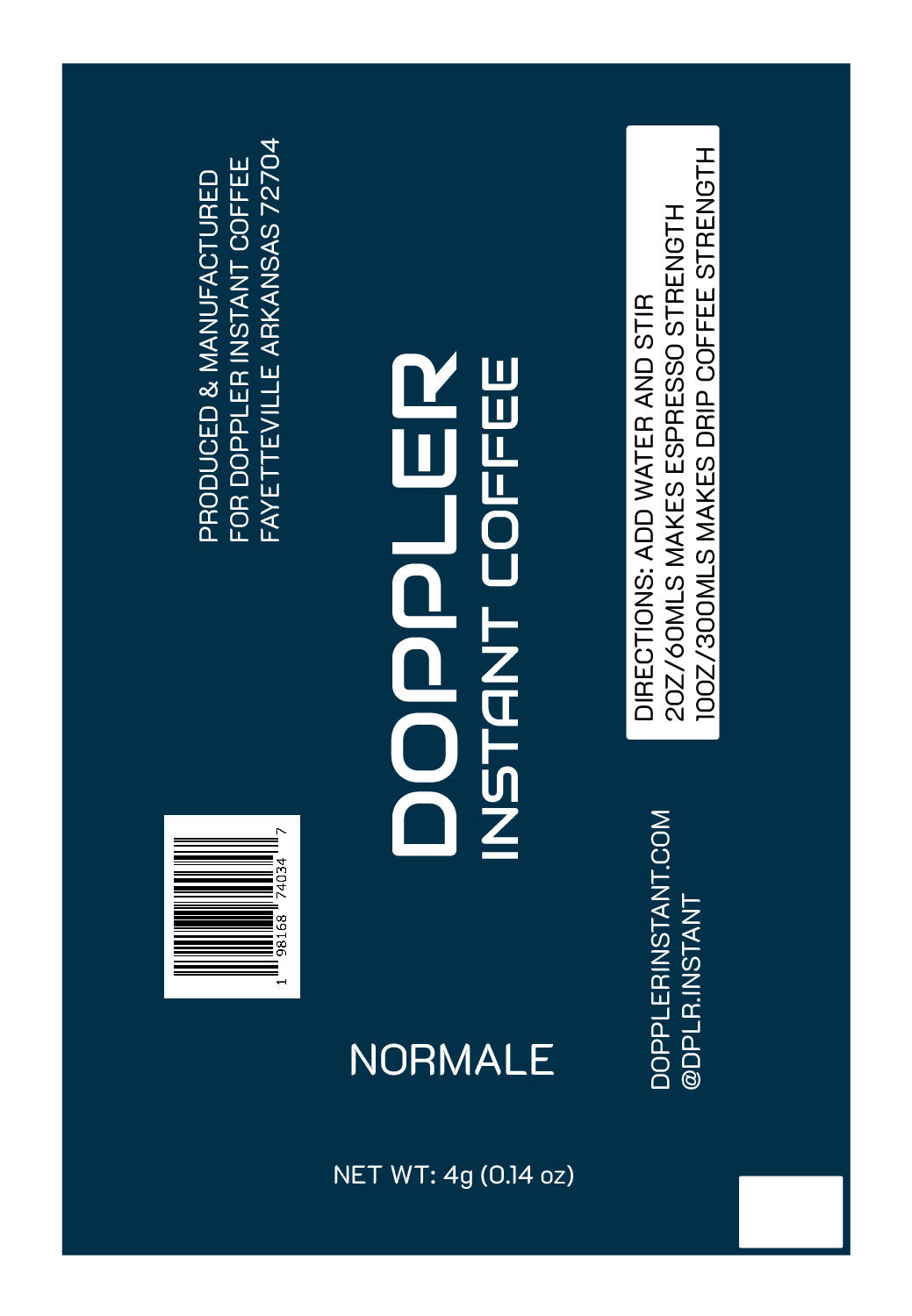 Doppler Instant Coffee